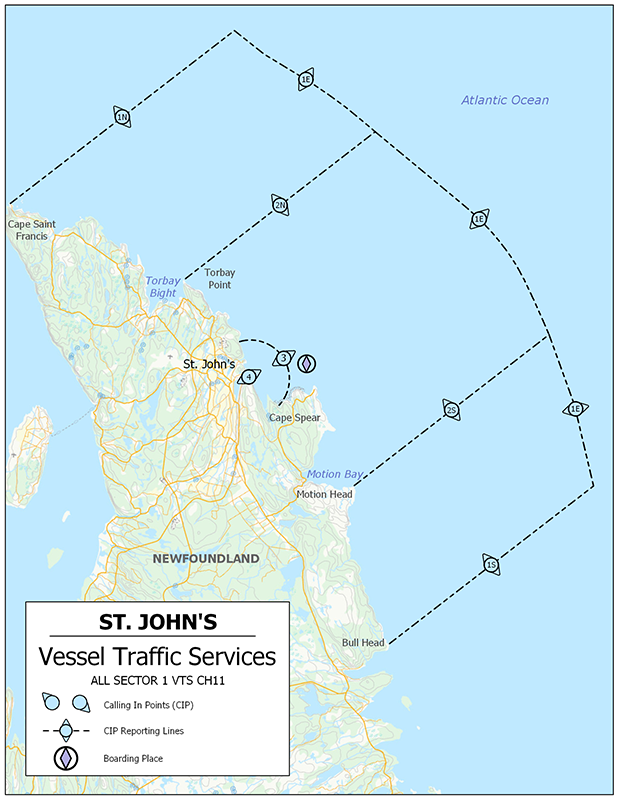 Vessel Traffic Services - St. John's